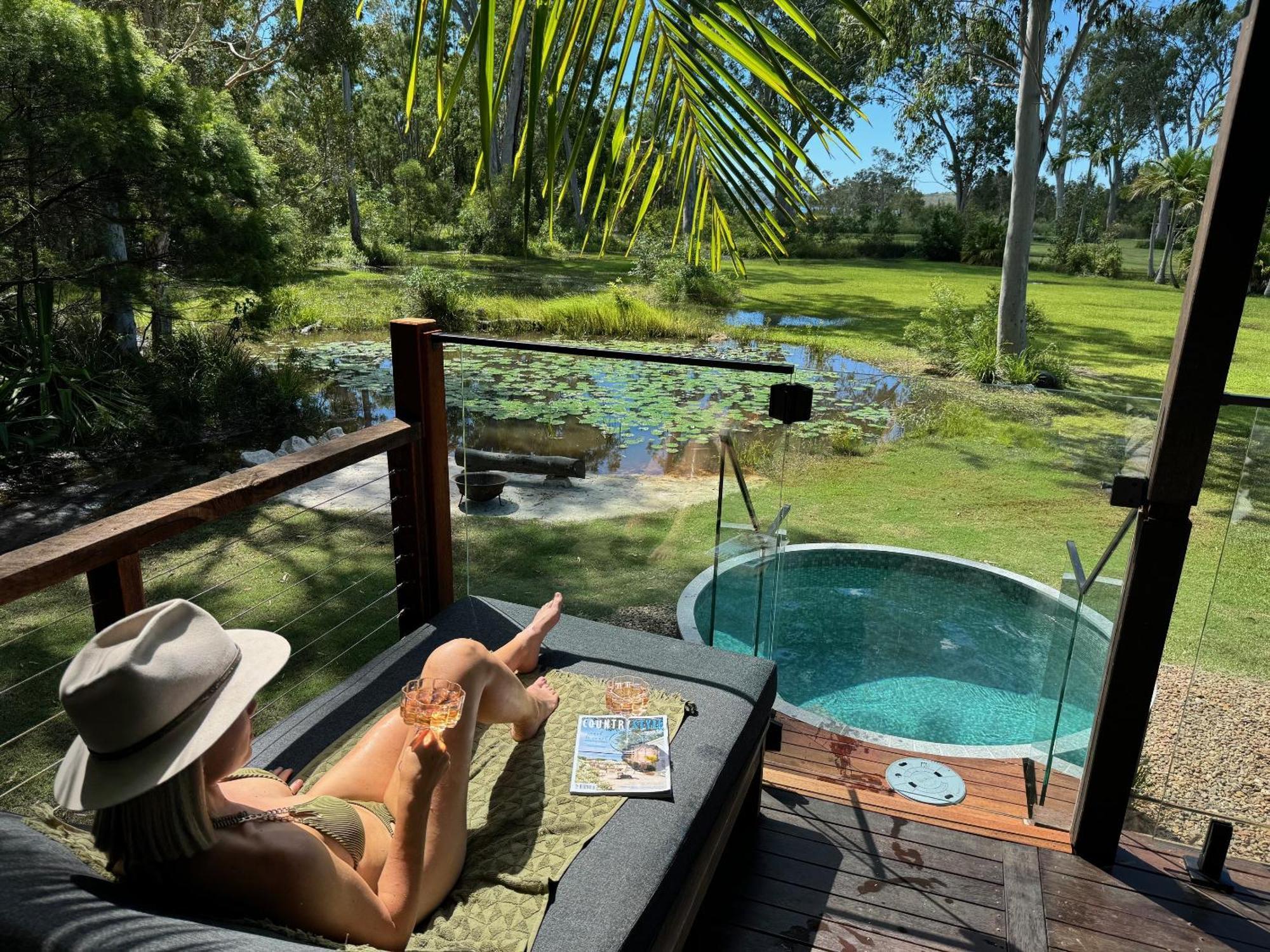 Lake Weyba Cottages Noosa Peregian Beach Esterno foto